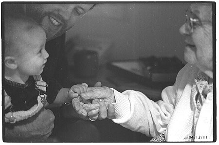 Logan,Fraser and my mom 2004