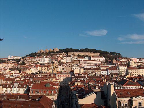 view from elevator